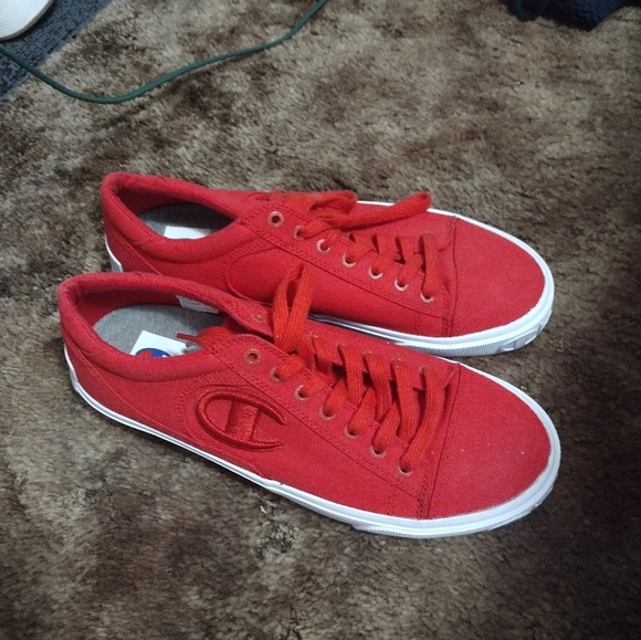 Champion Men Red Shoes size 11 - Picture 8 of 14
